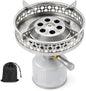 CAMPINGMOON Canister Top Stove 4200W Isobutane Pot Stand OD-4/OD-4-ST