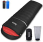 Down Sleeping Bag for Adults, 600 Fill Power Ultralight Backpacking