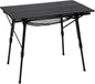 Portal Camping Table, Folding Aluminum Outdoor Table with Mesh Layer