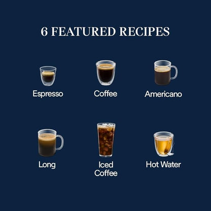 De'Longhi Magnifica Evo Automatic Espresso & Coffee Machine with Manual Milk Frother, Built-in Grinder & Auto-Clean Function - For Latte, Cappuccino, Americano, Iced Coffee, ECAM29043SB