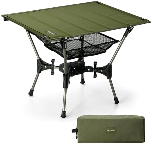 Gonex Portable Camping Table, Lightweight Foldable Camp Side Table