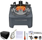 Propane Camping Stove with Carrying Case & Ignition Portable Gas Stove for Outdoor Camping BBQ Hiking