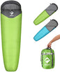 VILLEY Mummy Sleeping Bag, Lightweight Backpacking Sleeping Bag for Adults & Kids, Camping Hiking Equipment for 3-4 Seasons