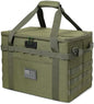 Tactical Camping Storage Bag Utility Tote Bag Camp Kitchen & Trunk Organizer with Combination Lock and Shoulder Strap