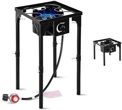 Outdoor Camping Stove, 130000 BTU Single Burner