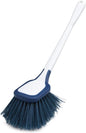 Unger EZ Reach Shower Tub and Tile Scrub Brush, Crevice Bathroom Cleaning Supplies, Non-Scratch Scrubber Tool for Showers, Fixtures, Bathtubs, Drains, Grout, and Marble