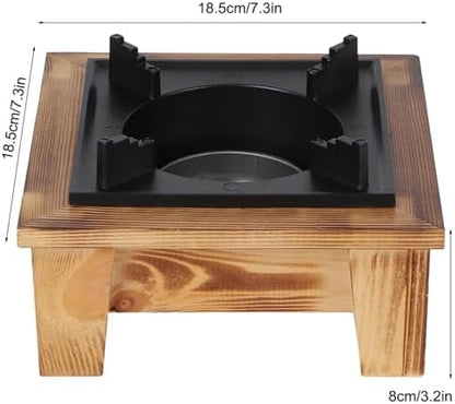 Alcohol Stove，Wood Stove，Wood Burner，Japanese Portable Stove, Suitable for Outdoor Picnicking, Making Soup, Hotpot, Grilling Meat, Boiling Water