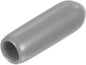 uxcell 20pcs Rubber End Caps Protective Caps 3.5mm ID Vinyl PVC Round Tube Bolt Cap Cover Screw Thread Protectors, Light Grey