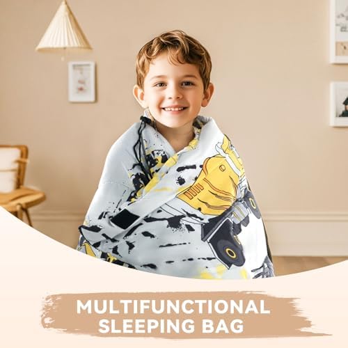 Kids Sleeping Bag for Camping, Lightweight 3 Season Cold Weather Warm Bag