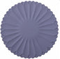 Heat-Resistant Silicone Trivet Mats, Non-Slip Hot Plate Holder for Kitchen Countertops & Dining Table, Reusable Pot Holder Pad with Secure Grip, Dishwasher Safe (Grey, Diameter: 30cm/11.81")