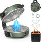 2 Burner Propane Camping Stove, 20000 BTU Camp Stove