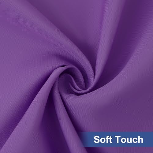 homing Rectangle Table Cloth Cover 4 Foot Purple Elastic Fitted Tablecloth