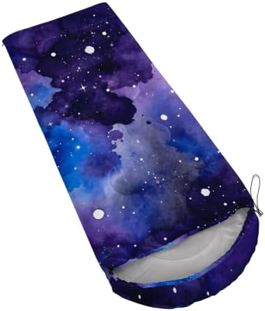 Axolotl Gamepad Sleeping Bag,3 Season Warm and Cool Weather Game Console Sleeping Bag for Boys Teens,Waterproof Lightweight Geometry Hexagonal Sleeping Bag for Traveling,Outdoors Camping,Blue,Black