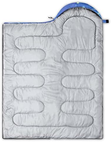 Axolotl Unicorn Sleeping Bag for Kids Boys Girls–Lightweight Warm Cold Weather Sleeping Bags,Waterproof Portable Sleeping Bag with Compression Sack for Camping Backpacking Outdoor Indoor