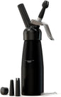 Professional Cream Whipper – 500ml Aluminum Cream Dispenser with Silicone Grip – Durable Cream Maker with 6 Decorating Nozzles & 2 Cleaning Brushes