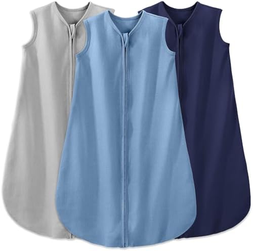 Yoofoss Baby Sleep Sack 24-36 Month 0.5TOG 100% Organic Cotton 2-Way Zipper