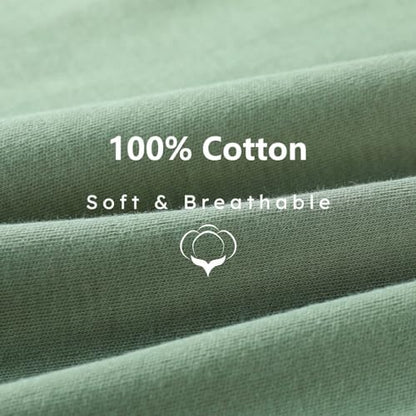 Baby Sleep Sack 0-6 Months 0.5 Tog Soft Sleeping Bag 100% Cotton