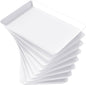 Lifewit Plastic Serving Tray for Party Supplies, White Trays for Serving Food, Reusable Large Platter for Buffet, Fruit, Dessert, Snack, Veggie, Kitchen and Outdoor Use, Rectangle, 14" x 10", 8 Pcs