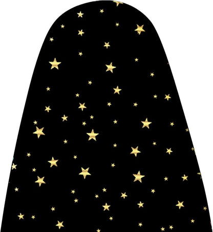 Extra Thick Ironing Board Cover and Pad, Night Sky Space 15x54 Ironing Board Cover, Resist Scorching and Staining,Elastic Edges,Cosmic Starry Fantasy Galaxy Universe Space Cartoon Stars