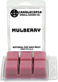 Mulberry Strongly Scented Hand Poured Vegan Wax Melts, 12 Scented Wax Cubes, 6.4 Ounces in 2 x 6-Packs