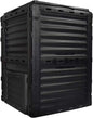 Garden Compost Bin from BPA Free Material, 80 Gallon(300 L), Easy Assembling, Large Capacity, Fast Creation of Fertile Soil (Black)
