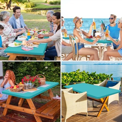 homing Rectangle Table Cloth Cover 6 Foot Elastic Fitted Tablecloth