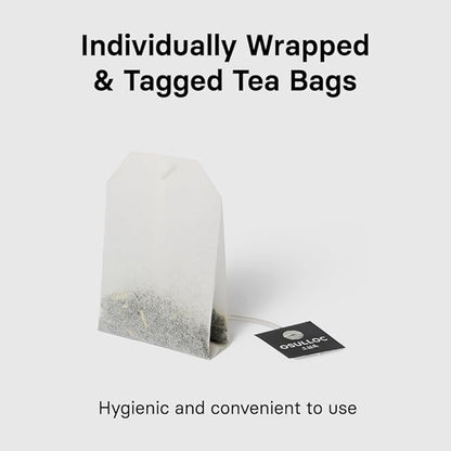 OSULLOC Yuja Earl Grey (Natural bergamot flavor, Yuju), USDA Organic, Premium Teabags from Jeju Island, 20 count, 1.41 oz, 40g
