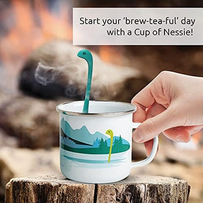 OTOTO Nessie Tea Infuser Set - Cup & Spoon - Loose Leaf Tea Infuser