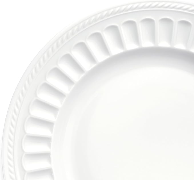 kanthea Bone China Appetizer Plates Set of 4, Serving Dishes