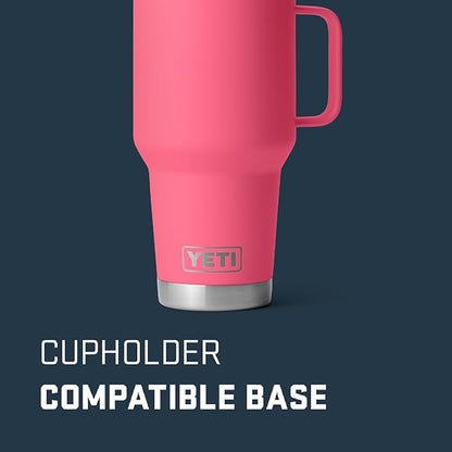 YETI Rambler 30 oz Travel Mug, Stainless Steel, Vacuum Insulated with Stronghold Lid