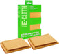 E-Cloth 2-Pack Window Cleaning Cloth - Streak-Free Glass & Mirror Cleaning Kit with Just Water, Glass Cleaning Cloth, Microfiber Towel Kit for Windows, Car Windshield, Mirrors - Tangerine Orange