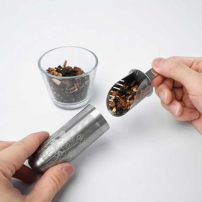 Tea Diffusers for Loose Tea Pipe Tea Infuser Stick For Loose Leaf Tea Spoon for Loose Tea Stainless Steel Tea Infuser Tea Diffuser Long-Handle Tea Filter Tea Strainer Tea Steeper(Silver)