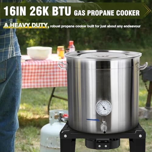 Bestfire High Pressure Propane Burner, 26,000 BTU Single Propane Stove