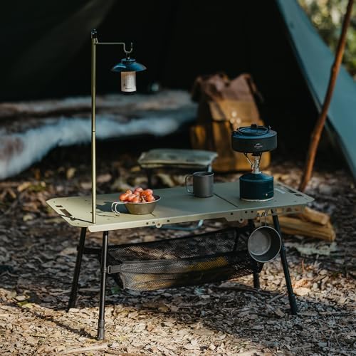 Naturehike Tactical Camping Table - Adjustable Height, 5.7 lbs, Quick Setup