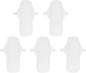 5pcs Menstrual Pads Reusable Washable Washable Cotton Cloth Sanitary Towels Soft Absorbent Liners Women Period Pads for Menstrual Flow Incontinence
