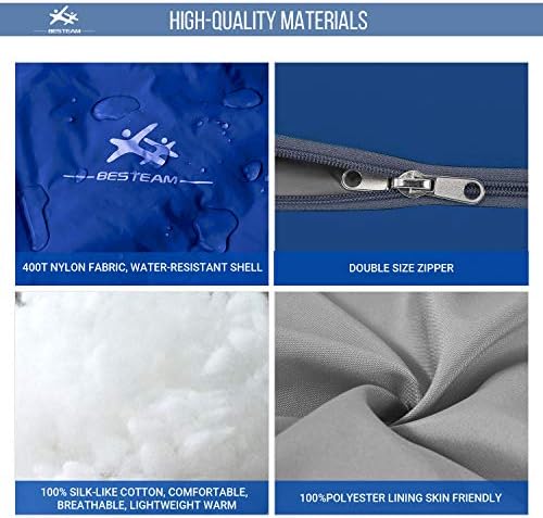Warm Weather Sleeping Bag, Ultra-Light Compact for Backpacking