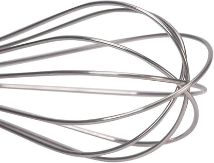 Aniso Stainless Steel Whisk (6 inches, Silver)