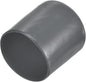 uxcell 20pcs Rubber End Caps 26mm ID Vinyl Round Tube Bolt Cap Cover Thread Protectors Dark Grey