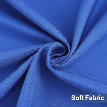 homing Rectangle Table Cloth Cover 4 Foot Blue Elastic Fitted Tablecloth