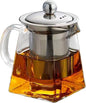 Homoyoyo Tea Kettle Stovetop Whistling Glass Tea Pot Strainer 950ml Infuser Teapot Kettle for