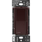 Lutron Claro Smart Light Switch for Caseta Lighting, for LED Lights, Fans, 5 Amp, Single-Pole/3-Way, Neutral Required, DVRF-5NS-BR, Brown