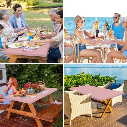 homing Rectangle Table Cloth Cover 6 Foot Elastic Fitted Tablecloth