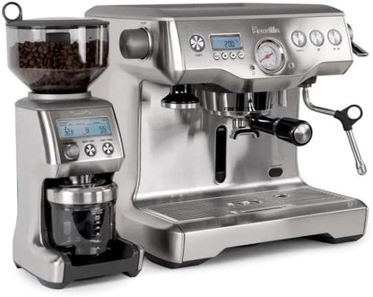 Breville Dynamic Duo Dual Boiler Espresso Machine and Smart Grinder Pro Package, Stainless Steel - BEP920BSS