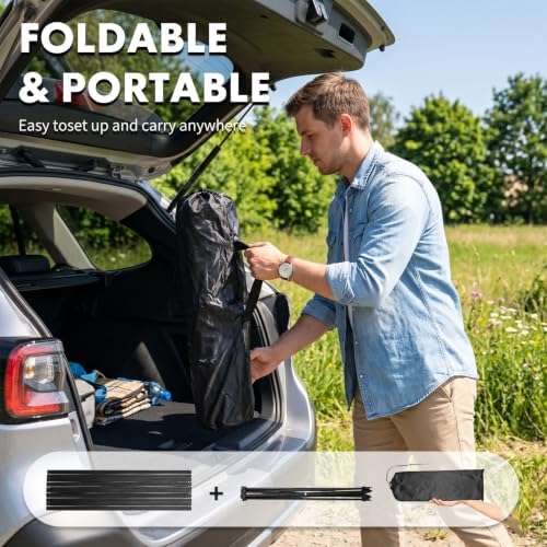 ShellKingdom Portable Camping Table for Picnic, Outdoor BBQ, Cooking, Beach