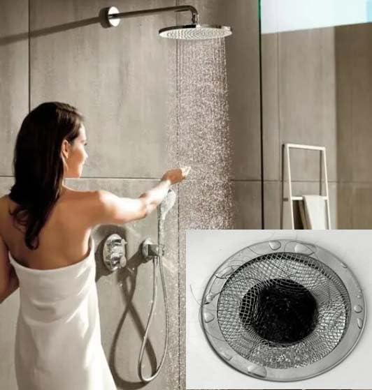 12PCS Stainless Steel Slop Basket Filter Trap, 2.75" & 4.41" Mesh Sink Drain Strainer Screen Bathroom Kitchen, Drain Mesh Basket Cover Hair Catcher for Lavatory RV Shower Floor Utility Drain