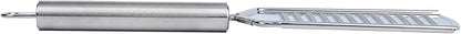 Restaurantware-German Standard Fine Handheld Grater, 1 Flat Cheese Grater - Dishwashable, Durable, Stainless Steel, With Handle, Suitable For Chocolate, Nutmeg, Garlic, Lemon, And, More