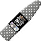 GORILLA GRIP The Original Ironing Board Cover and Pad, Silicone Coating, Thick Scorch Resistant Padding, Heavy Duty Iron Covers Standard Boards, Hook and Loop Fastener Strap, Dots, 15x54