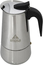 IMUSA USA B120-22062M Stainless Steel Stovetop Espresso Coffeemaker 6-Cup, Silver