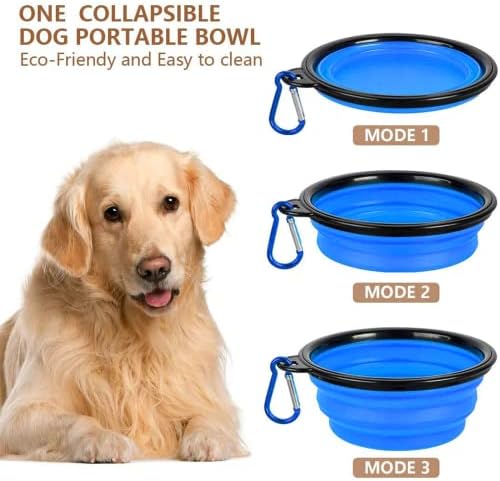 TIOVERY Upgraded Dog Food Storage Container Small, Cat Food Container Airtight, Pet Food Container Dispenser with Pour Spout, Measuring Cup and 4 Seal Buckles for Dogs, Cats, Birds (Blue)