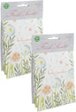 WILLOWBROOK | Fresh Scents Scented Sachet Packet | Baby Powder | Air Freshener Bags for Drawers, Closets, Cars | 6 Pack | Long Lasting Home Fragrance